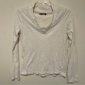 Prana Women's Cream Long Sleeve Top